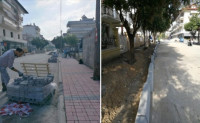 Δήμος Κατερίνης: Συστηματικές παρεμβάσεις ανάπλασης στην οδό Αγίας Λαύρας
